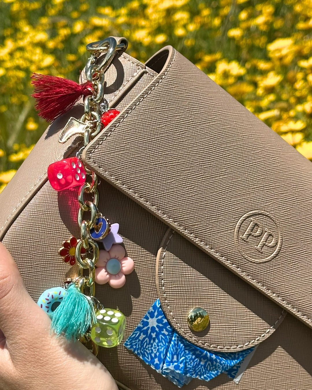 TRACOLLA BORSA PERSONALIZZATA - CROSS BODY PERSONALIZZATA - CHARM BAG