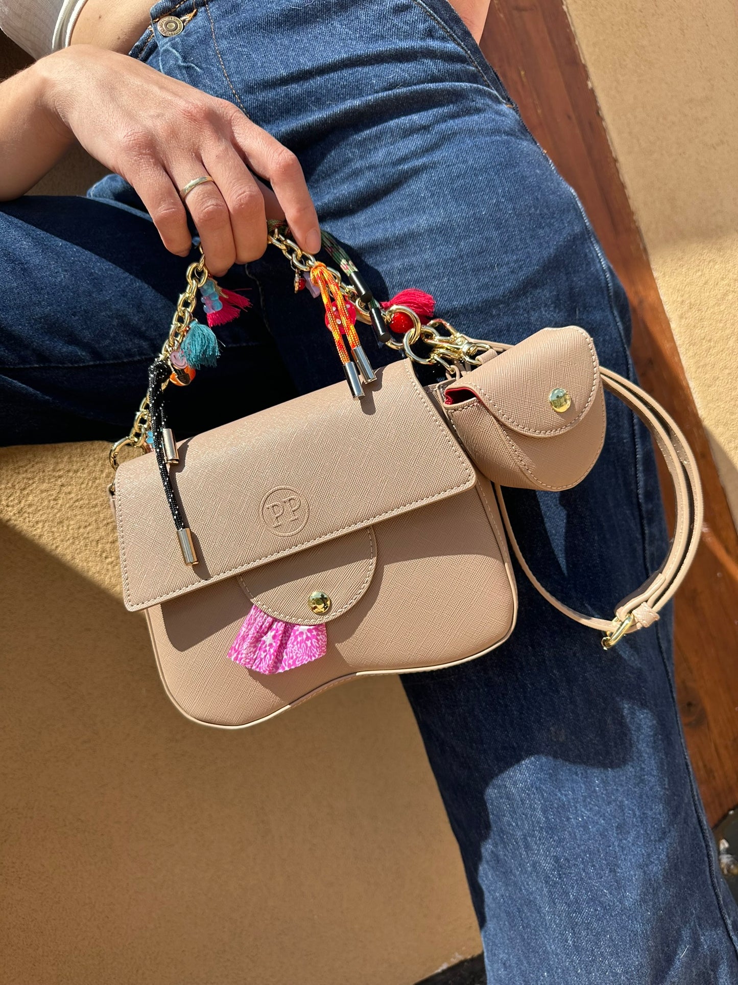 TRACOLLA BORSA PERSONALIZZATA - CROSS BODY PERSONALIZZATA - CHARM BAG